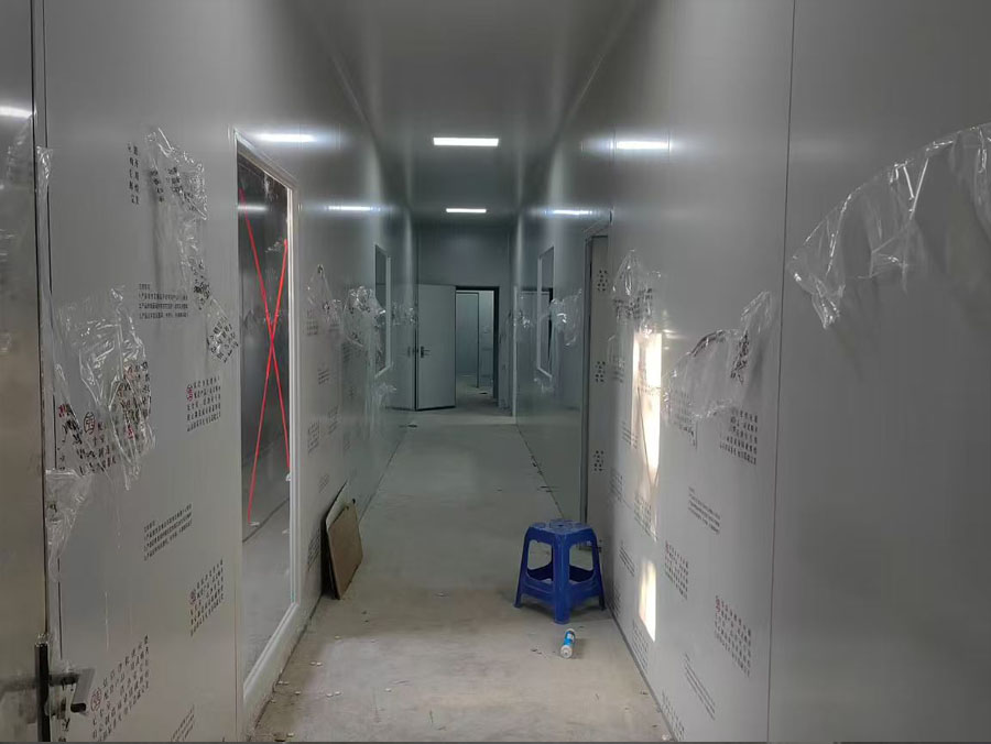 净化厂房装修施工图片 净化厂房装修施工图片